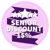 Senior 15%